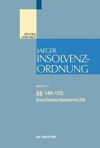 Produktbild: &sect;&sect; 148-155; Insolvenzsteuerrecht