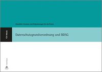 Produktbild: Datenschutzgrundverordnung und BDSG (E-Book, PDF)