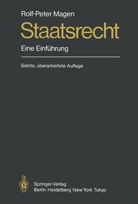 Produktbild: Staatsrecht