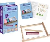 Produktbild: PEBARO WEB0117 - Kinder-Webrahmen mit Zubeh&ouml;r, Webbreite 17 cm, Holz