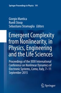 Produktbild: Emergent Complexity from Nonlinearity, in Physics, Engineering and the Life Sciences