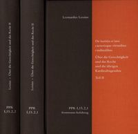 Produktbild: De iustitia et iure caeterisque virtutibus cardinalibus. &Uuml;ber die Gerechtigkeit und das Recht und die &uuml;brigen Kardinaltugenden. Teil II