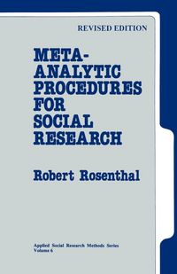 Produktbild: Meta-Analytic Procedures for Social Research