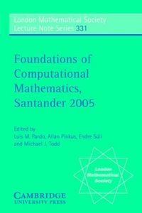 Produktbild: Foundations of Computational Mathematics, Santander 2005