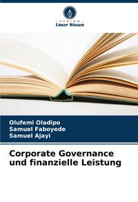 Produktbild: Corporate Governance und finanzielle Leistung