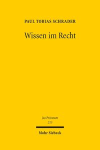 Produktbild: Wissen im Recht