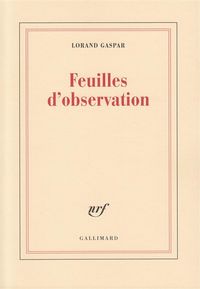 Produktbild: Feuilles d'observation