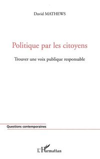 Produktbild: Politique par les citoyens