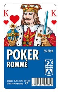 Produktbild: Poker/Romm&eacute; - Kartenspiel ab 8 Jahre