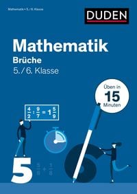Produktbild: Mathe in 15 Min - Br&uuml;che 5./6. Klasse