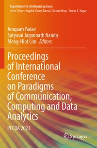 Produktbild: Proceedings of International Conference on Paradigms of Communication, Computing and Data Analytics