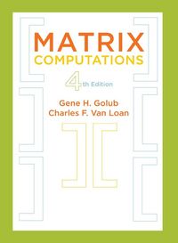 Produktbild: Matrix Computations