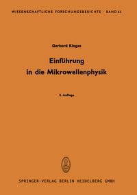 Produktbild: Einf&uuml;hrung in die Mikrowellenphysik