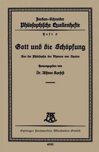 Produktbild: Gott und die Sch&ouml;pfung