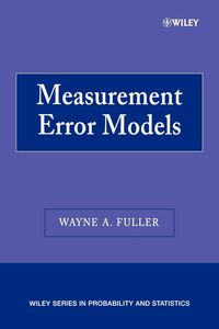 Produktbild: Measurement Error Models