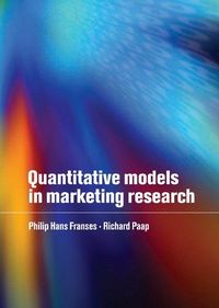 Produktbild: Quantitative Models in Marketing Research