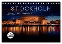 Produktbild: Stockholm - Nordische Sch&ouml;nheit (Tischkalender 2027 DIN A5 quer), CALVENDO Monatskalender
