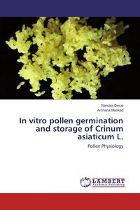 Produktbild: In vitro pollen germination and storage of Crinum asiaticum L.