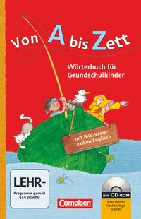 Produktbild: Von A bis Zett - W&ouml;rterbuch f&uuml;r Grundschulkinder - Allgemeine Ausgabe