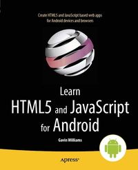 Produktbild: Learn HTML5 and JavaScript for Android