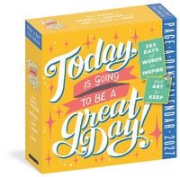 Produktbild: Today Is Going to Be a Great Day! Page-A-Day(r) Calendar 2027