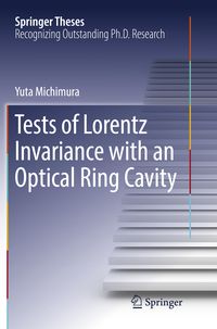 Produktbild: Tests of Lorentz Invariance with an Optical Ring Cavity