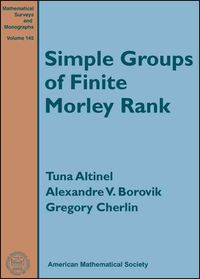 Produktbild: Simple Groups of Finite Morley Rank