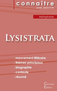 Produktbild: Fiche de lecture Lysistrata (Analyse litt&eacute;raire de r&eacute;f&eacute;rence et r&eacute;sum&eacute; complet)