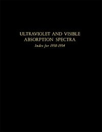 Produktbild: Ultraviolet and Visible Absorption Spectra