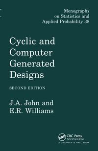 Produktbild: Cyclic and Computer Generated Designs