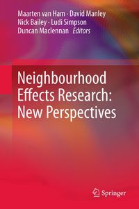 Produktbild: Neighbourhood Effects Research: New Perspectives