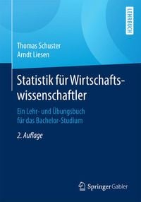 Produktbild: Statistik f&uuml;r Wirtschaftswissenschaftler