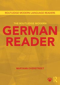 Bild vom Artikel The Routledge Modern German Reader vom Autor Maryann Overstreet
