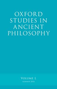 Produktbild: Oxford Studies in Ancient Philosophy, Volume 50