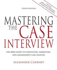 Produktbild: Mastering the Case Interview, 10th edition