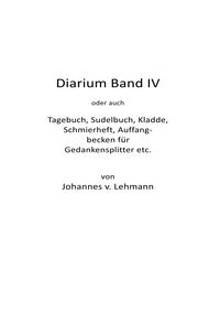 Produktbild: Diarium IV