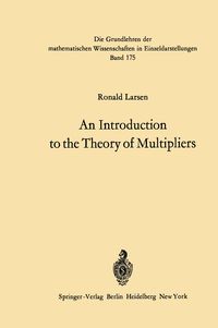 Produktbild: An Introduction to the Theory of Multipliers