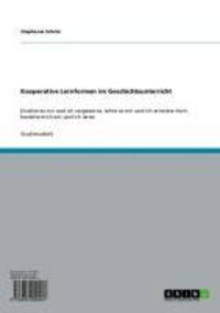Produktbild: Kooperative Lernformen im Geschichtsunterricht