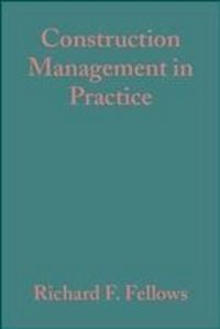 Produktbild: Construction Management in Practice