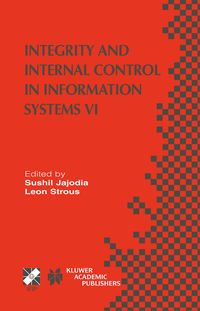 Produktbild: Integrity and Internal Control in Information Systems VI