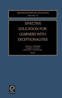 Produktbild: Effective Education for Learners with Exceptionalities