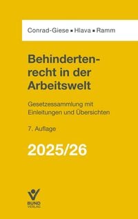Produktbild: Behindertenrecht in der Arbeitswelt 2025/2026