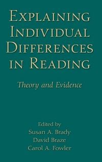 Produktbild: Explaining Individual Differences in Reading