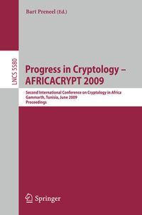 Produktbild: Progress in Cryptology -- AFRICACRYPT 2009