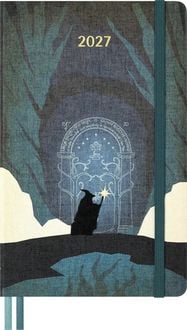 Produktbild: Moleskine 12 Monate Der Herr der Ringe Wochen-Notizkalender 2027, L/A5, 1 Wo = 1 Seite, fester Einband