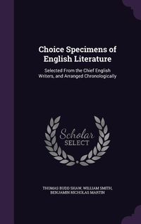Produktbild: Choice Specimens of English Literature