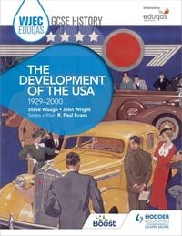 Produktbild: WJEC Eduqas GCSE History: The Development of the USA, 1929-2000