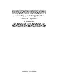 Produktbild: A Commentary Upon the Book of the Revelation
