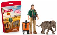 Produktbild: schleich&reg; 81476 - Pocket Set, Forscher auf Exkursion, 5-teilig, Spielset