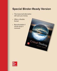 Produktbild: Looseleaf for Critical Thinking
